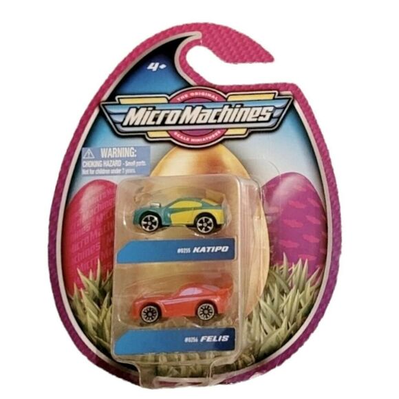 Hasbro Micro Machines 2021 The Original Scale Miniatures Holiday Easter EGG Cars - Picture 2 of 5